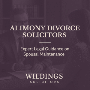 Alimony Divorce Solicitors in England