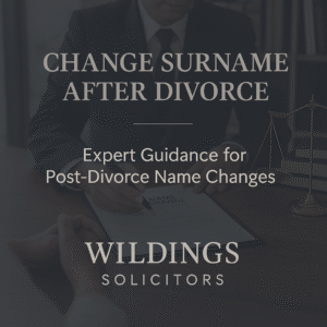 Change Surname After Divorce in England