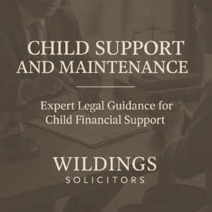 Child Support and Maintenance in England