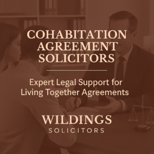 Cohabitation Agreement Solicitors in England