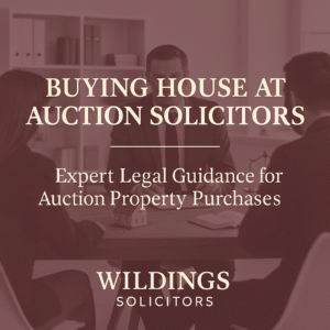 Buying House at Auction Solicitors in England