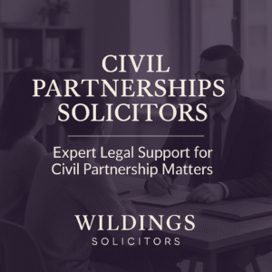 Civil Partnerships Solicitors in England