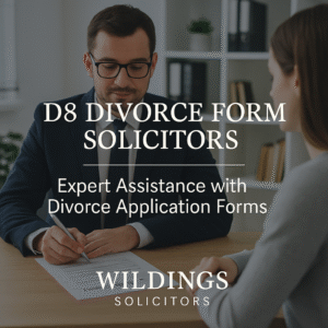 D8 Divorce Form Solicitors in England