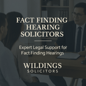 Fact Finding Hearing Solicitors in England