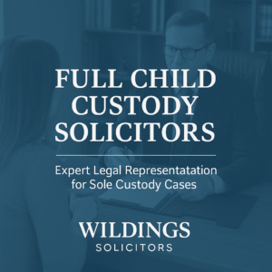 Full Child Custody Solicitors in England