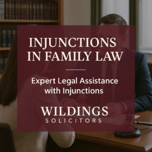 Injunctions in Family Law Solicitors in England