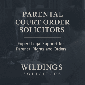 Parental Court Order Solicitors in England