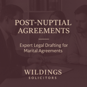 Post-Nuptial Agreements Solicitors