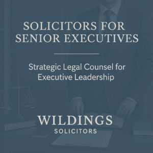 Solicitors for Senior Executives in England