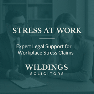 Stress at Work Solicitors in England