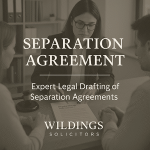 separation agreement in England