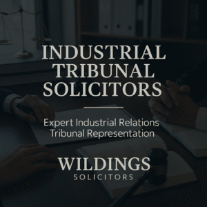 Industrial Tribunal Solicitors in England