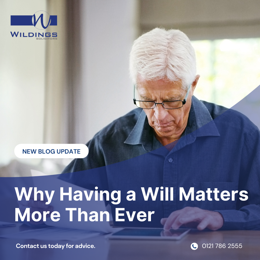 Why Having a Will Matters More Than Ever